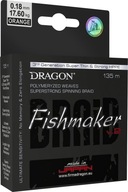 Dragon Fishmaker V.2 pletená šnúra 135m 0,06mm šedá