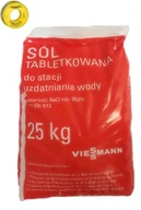Tabletovaná soľ zmäkčovačov vody VIESSMANN + páska