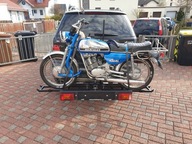 Nosič na ťažné zariadenie pre motocross enduro motorku Nosič na ťažné zariadenie pre motocross enduro motorku