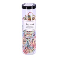 Sada 300 gumičiek do vlasov - pastel typ I, mix farieb Sada 300 gumičiek do vlasov - pastel typ I, mix farieb