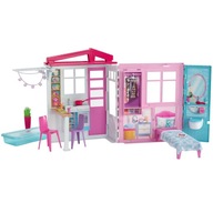 Barbie útulný domček s výbavou FXG54