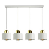 Biele zlato Roller BZ4 LED lustrové stropné svietidlo Biele zlato Roller BZ4 LED lustrové stropné svietidlo