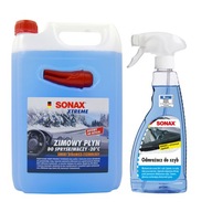 SONAX ZIMNÁ SÚPRAVA ROZMRAZOVAČ OKIEN 500ml + ZIMNÁ TEVADU NA OSTREKOVAČE