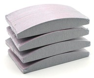 Pilník na nechty polmesiac zebra 100/180 100ks Pilník na nechty polmesiac zebra 100/180 100ks