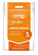 Agrotextília mulčovacia proti burine 1,6x10m Agrotextília mulčovacia proti burine 1,6x10m