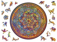 Prémiové 3D drevené puzzle pre dospelých Mandala Perfect Harmony XXL Prémiové 3D drevené puzzle pre dospelých Mandala Perfect Harmony XXL