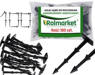 PEVNÉ ČEPY, KOTVOVÉ ČEPY, NA AGRONETKAN AGROTEXTILNÁ VLIES 100 ks PEVNÉ ČEPY, KOTVOVÉ ČEPY, NA AGRONETKAN AGROTEXTILNÁ VLIES 100 ks
