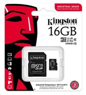 KINGSTON 16 GB micro SD HC C10 UHS U3 V30 100 MB/s KINGSTON 16 GB micro SD HC C10 UHS U3 V30 100 MB/s