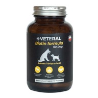 Biotin VETERAL Biotin Formula Krmivo pre psov pre psov