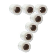 7 x Stretch Mini Rap fóliová páska 210g 10cm bezfarebná 7 x Stretch Mini Rap fóliová páska 210g 10cm bezfarebná