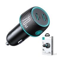 2x USB C 70W autonabíjačka s LED podsvietením Joyroom JR-CCN02 2x USB C 70W autonabíjačka s LED podsvietením Joyroom JR-CCN02