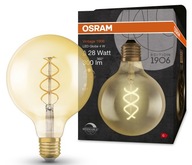 Osram LED žiarovka VINTAGE guľa 4W = 28W 300lm 2000K DIM Osram LED žiarovka VINTAGE guľa 4W = 28W 300lm 2000K DIM