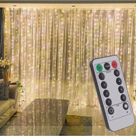 LED ZÁCLONA MIKRO DRÔT ICILS 3m X 3m LED ZÁCLONA MIKRO DRÔT ICILS 3m X 3m