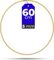 Ráfik GOLD MAT 60 cm 5 mm prsteň lapača snov Ráfik GOLD MAT 60 cm 5 mm prsteň lapača snov