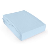 Chránič 90x200, ochranná plachta na matrac s gumičkou, modrá 2v1