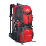 Dámsky červený horský trekingový batoh na výlety do hôr
