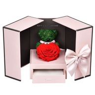 Večné ruže Darček v podobe kvetinového boxu