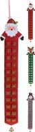 Adventný kalendár plstený 3 vzormi Adventný kalendár plstený 3 vzormi