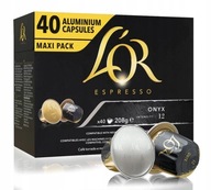 Kapsule pre Nespresso LOR Espresso ONYX 40 kusov