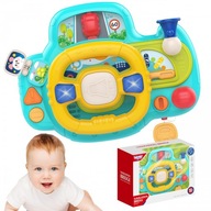WOOPIE BABY interaktívny volant do auta so svetlami a zvukom WOOPIE BABY interaktívny volant do auta so svetlami a zvukom