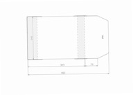 Nastaviteľný kryt 242x400mm (50ks) Nastaviteľný kryt 242x400mm (50ks)