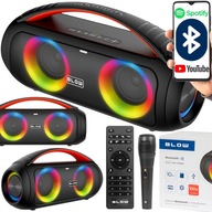 PRENOSNÝ BLUETOOTH REPRODUKTOR BOOMBOX KARAOKE USB SD