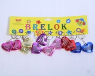 HEART KEYRING love keyring SET 12 ks HEART KEYRING love keyring SET 12 ks
