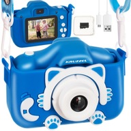 Digitálny fotoaparát pre deti Kruzzel AC22295 - modrý