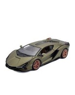 LAMBORGHINI SIAN FKP 37 MATNÁ ZELENÁ 1:24 LAMBORGHINI SIAN FKP 37 MATNÁ ZELENÁ 1:24
