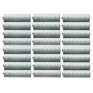 Hrubé dobíjacie batérie IKEA LADDA Eneloop AA R6 1900mAH 24 ks Hrubé dobíjacie batérie IKEA LADDA Eneloop AA R6 1900mAH 24 ks
