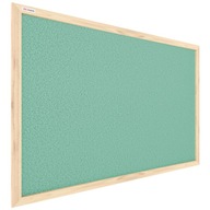 Korková doska, mätový korok, 90x60, drevený rám Korková doska, mätový korok, 90x60, drevený rám