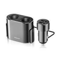 CIGARETOVÝ ZAPAĽOVAČ ZÁSUVKY 12-24V 2xUSB 100W CIGARETOVÝ ZAPAĽOVAČ ZÁSUVKY 12-24V 2xUSB 100W