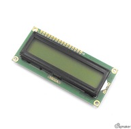 LCD displej 1602 16x2 HD44780 Arduino Blue
