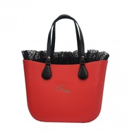 Kabelka Humbag Red CLASSIC + Tulle Black Complete Kabelka Humbag Red CLASSIC + Tulle Black Complete