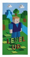 Detské bavlnené RUČNÍKY 70x140 PIXELOV Detské bavlnené RUČNÍKY 70x140 PIXELOV