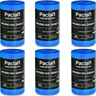 PACLAN EXPERT 60L viazané vrecia na odpad 600 ks