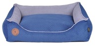 Sedačka Cezar 80cm X 70cm námornícka modrá prešívaná Sedačka Cezar 80cm X 70cm námornícka modrá prešívaná