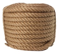 Odolné skrútené jutové lano na plachtenie v poľnohospodárskej záhrade 24 mm 20 m Odolné skrútené jutové lano na plachtenie v poľnohospodárskej záhrade 24 mm 20 m
