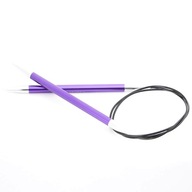 Kovové vodiče na linke 120 7,00 Knitpro Zing Kovové vodiče na linke 120 7,00 Knitpro Zing