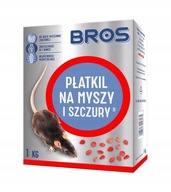 Płatkil POISON vločky pre myši a potkany Bros. 1 kg Płatkil POISON vločky pre myši a potkany Bros. 1 kg