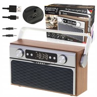 RETRO KUCHYNSKÉ RÁDIO Drevené BLUETOOTH USB FM SD RETRO KUCHYNSKÉ RÁDIO Drevené BLUETOOTH USB FM SD