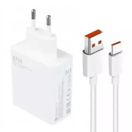 ORIGINÁLNA SIEŤOVÁ NABÍJAČKA XIAOMI 67W USB-C KÁBEL ORIGINÁLNA SIEŤOVÁ NABÍJAČKA XIAOMI 67W USB-C KÁBEL