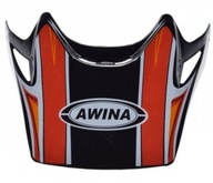 Priezor pre krosovú prilbu Awina Red-Black AJ037 Enduro Priezor pre krosovú prilbu Awina Red-Black AJ037 Enduro