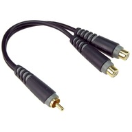 Klotz AYU-9 RCA konektor konektor 2x RCA konektor Klotz AYU-9 RCA konektor konektor 2x RCA konektor