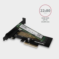 PCEM2-N Interný adaptér PCIe x4, 1x M.2 NVMe PCEM2-N Interný adaptér PCIe x4, 1x M.2 NVMe