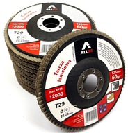100KS KOTOUČE LAMELOVÉ KLAPKY 125MM P60 KOV