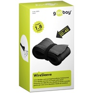 WireSleeve Goobay kryt na suchý zips 1,8 m čierny WireSleeve Goobay kryt na suchý zips 1,8 m čierny