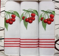Kuchynská utierka, 3 kusy, 50x70, v krabičke, čerešňa Kuchynská utierka, 3 kusy, 50x70, v krabičke, čerešňa