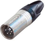 NEUTRIK NC4MXX XLR Zástrčka mikrofónu samec 4pin NEUTRIK NC4MXX XLR Zástrčka mikrofónu samec 4pin