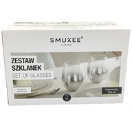 Smukee Sada pohárov 530ml 2ks strieborné POHÁRE Smukee Sada pohárov 530ml 2ks strieborné POHÁRE